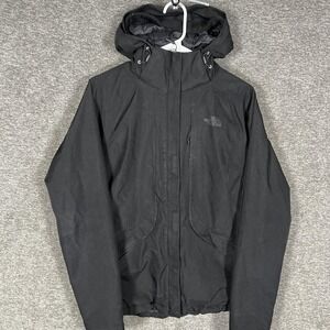 The‎ North Face Jacket Womens S Black DryVent Waterproof Hooded Insulated Coat